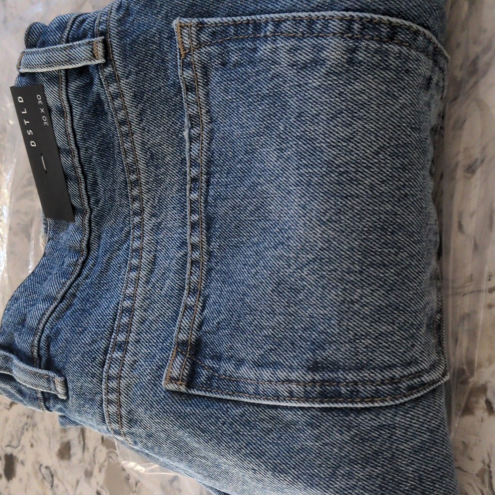 DSTLD vintage light blue slim jeans